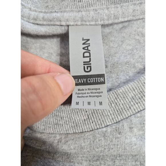 Gildan medium women's grey "for the love of the game" tee - Picture 4 of 7